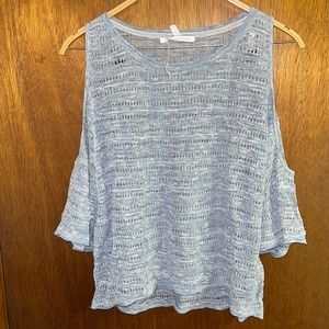 Victoria’s Secret cold shoulder sweater top